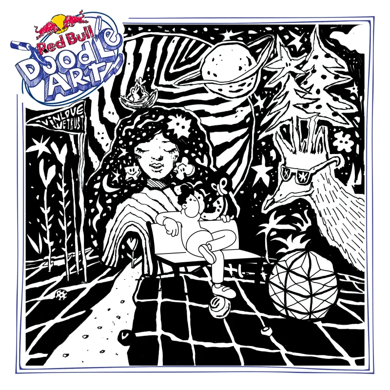 Red Bull Doodle Art Collection mentored by Burnt Toast #7322/12935