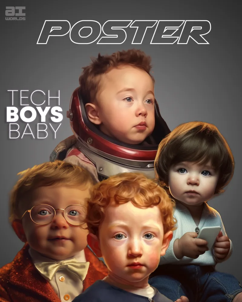 TECH BOYS BABY POSTER