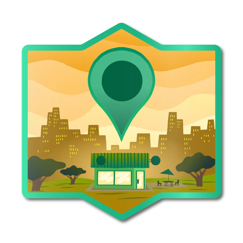Going Places Journey Stamp #1807