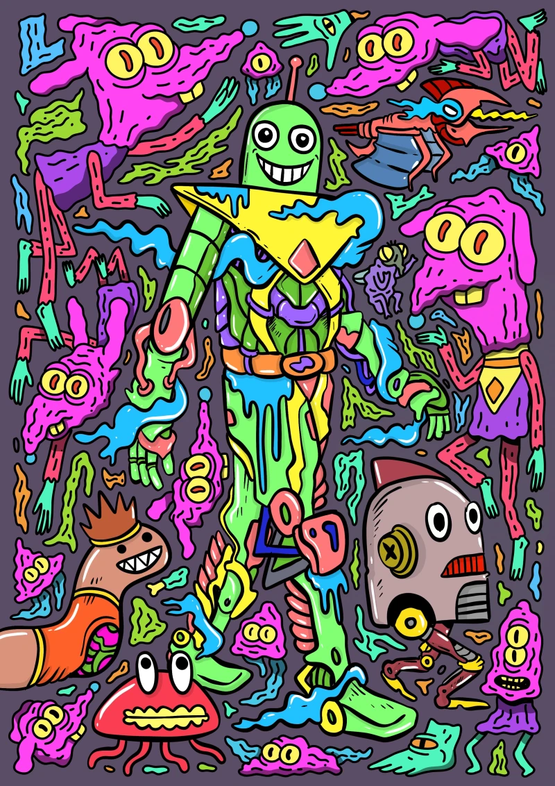 Random Crazy Doodles #2/33
