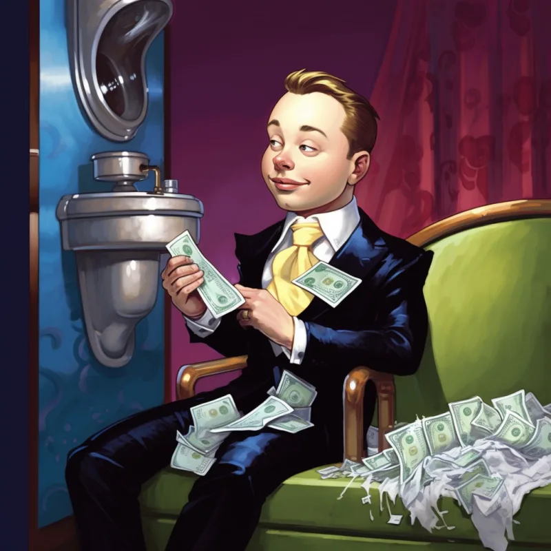 Space x Dollar Toilet