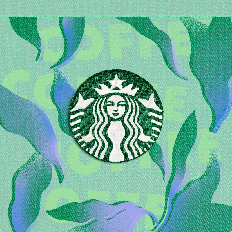The Starbucks® Green Apron Stamp #3050