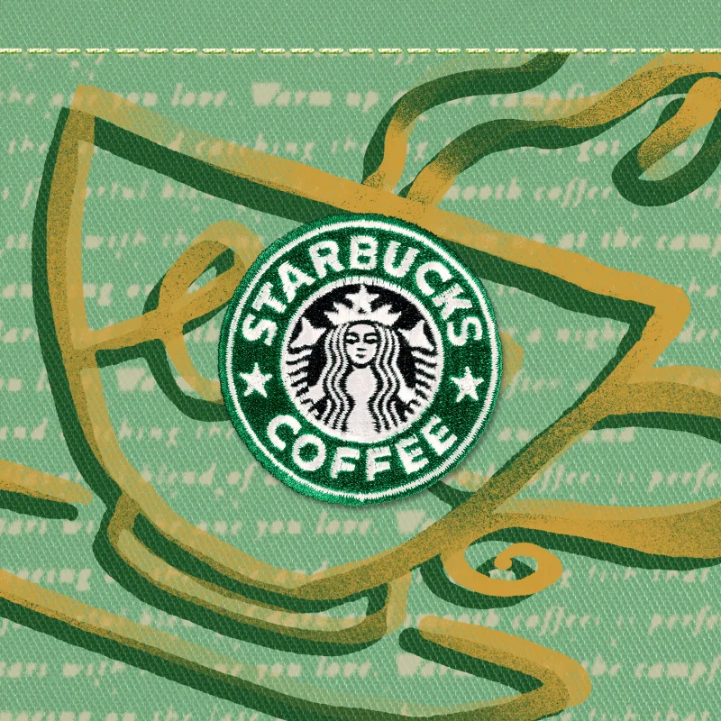 The Starbucks® Green Apron Stamp #126