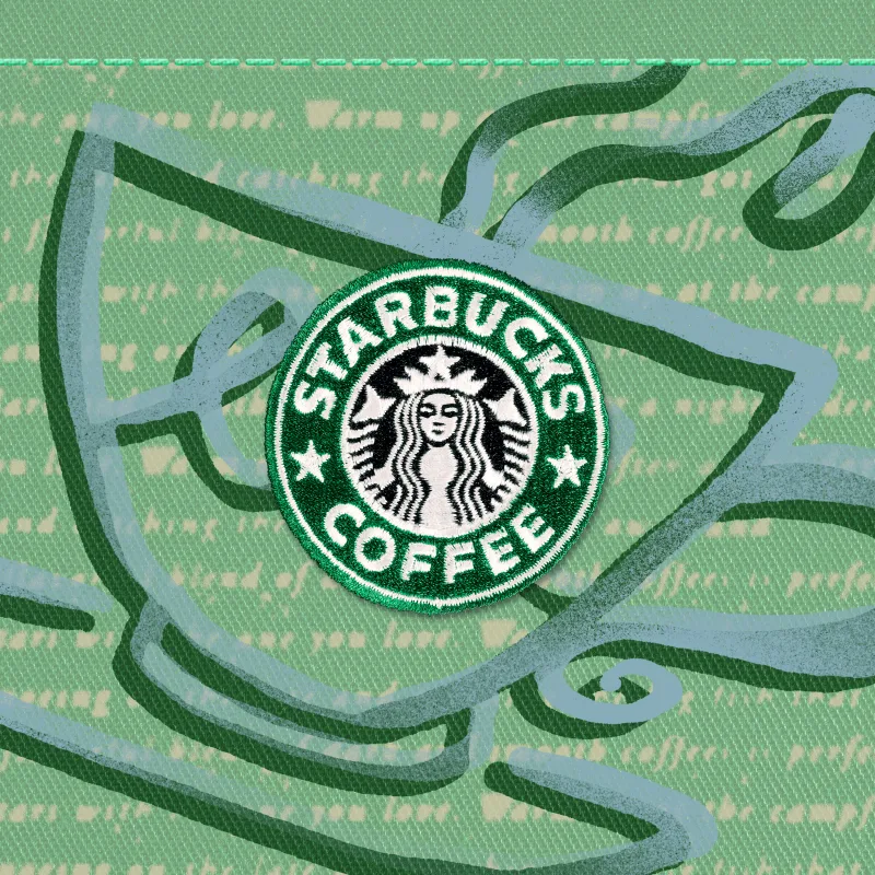 The Starbucks® Green Apron Stamp #3289