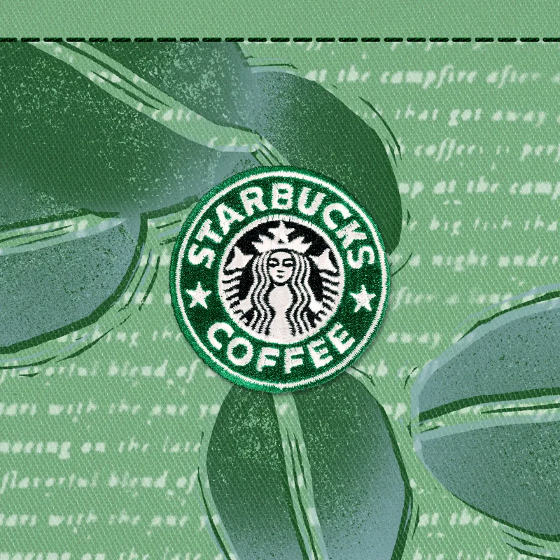 The Starbucks® Green Apron Stamp #65