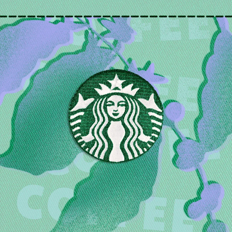 The Starbucks® Green Apron Stamp #156