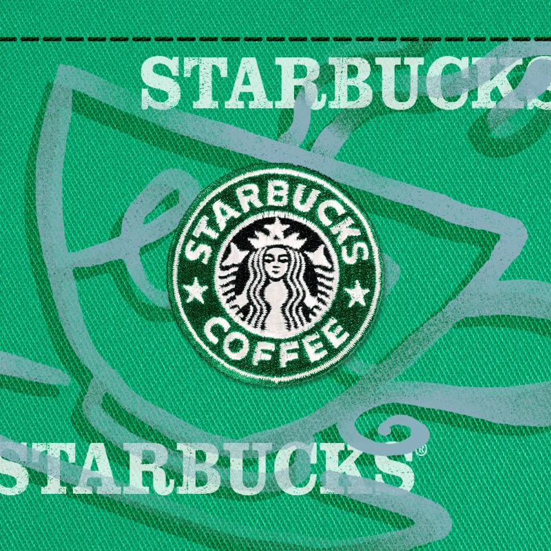 The Starbucks® Green Apron Stamp #224