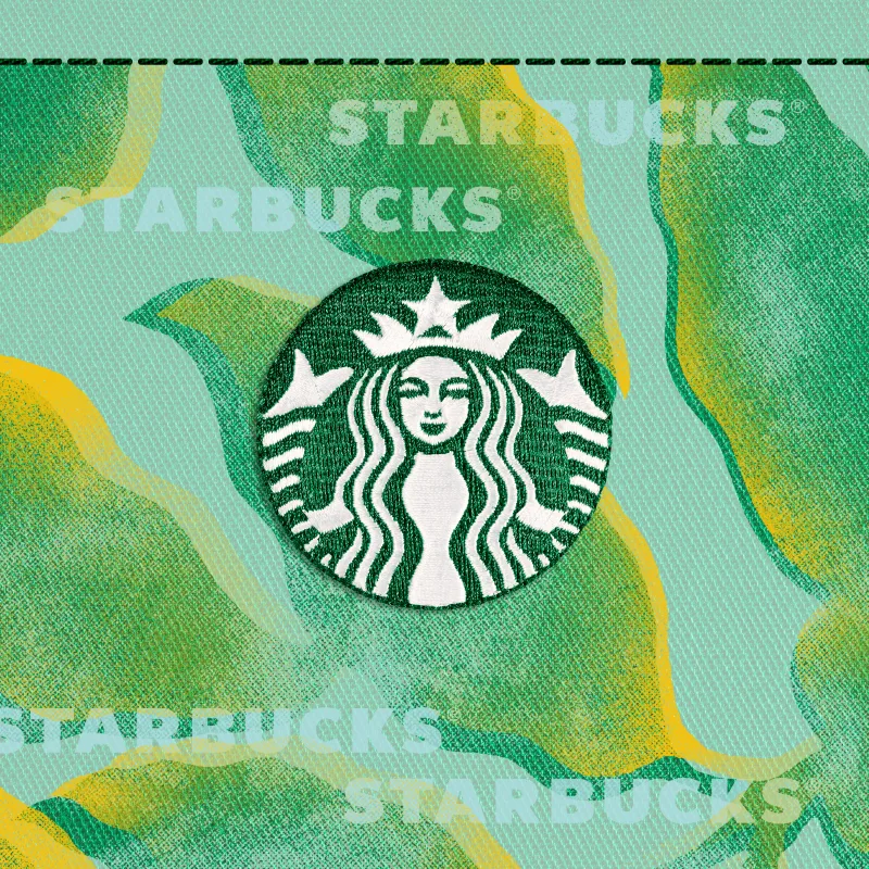 The Starbucks® Green Apron Stamp #155