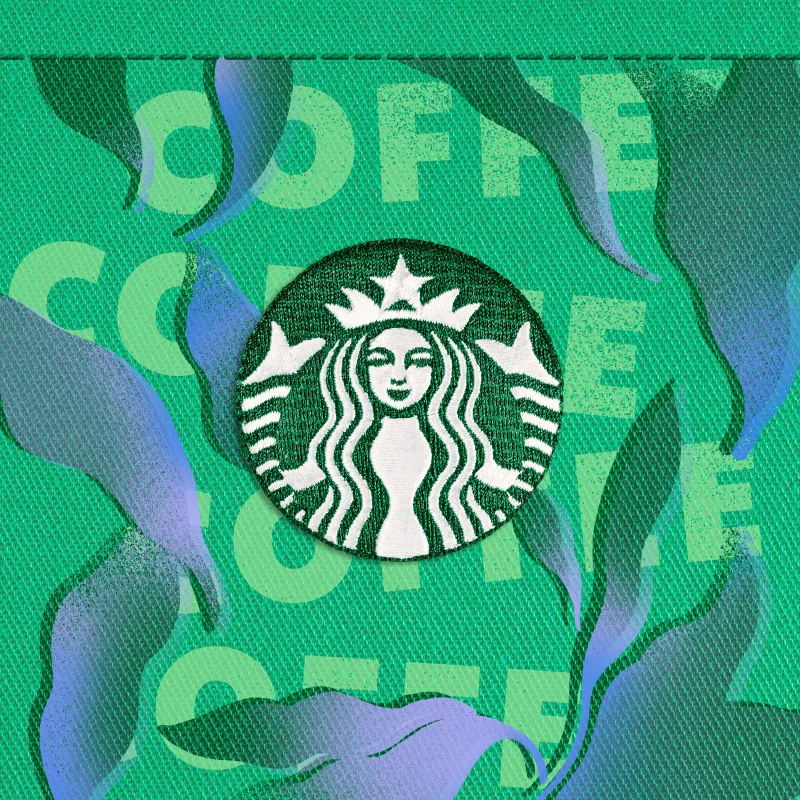 The Starbucks® Green Apron Stamp #186