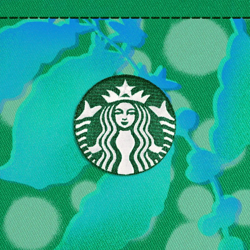 The Starbucks® Green Apron Stamp #68
