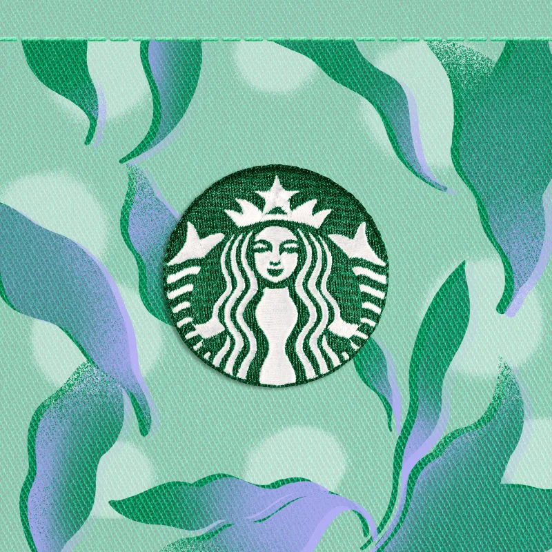 The Starbucks® Green Apron Stamp #3305