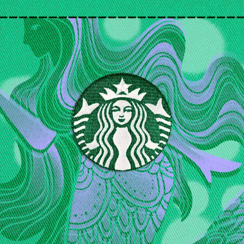 The Starbucks® Green Apron Stamp #191