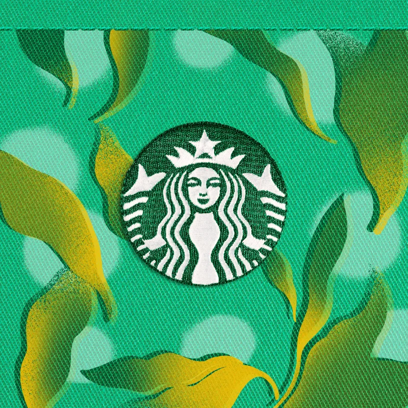 The Starbucks® Green Apron Stamp #3304