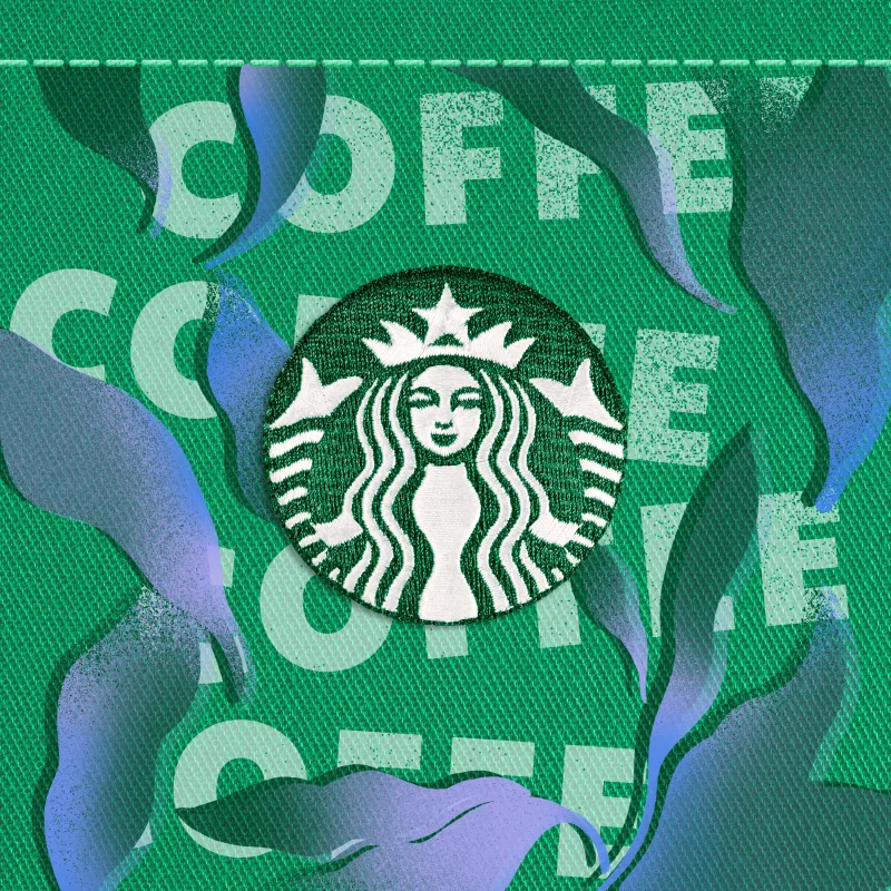The Starbucks® Green Apron Stamp #501