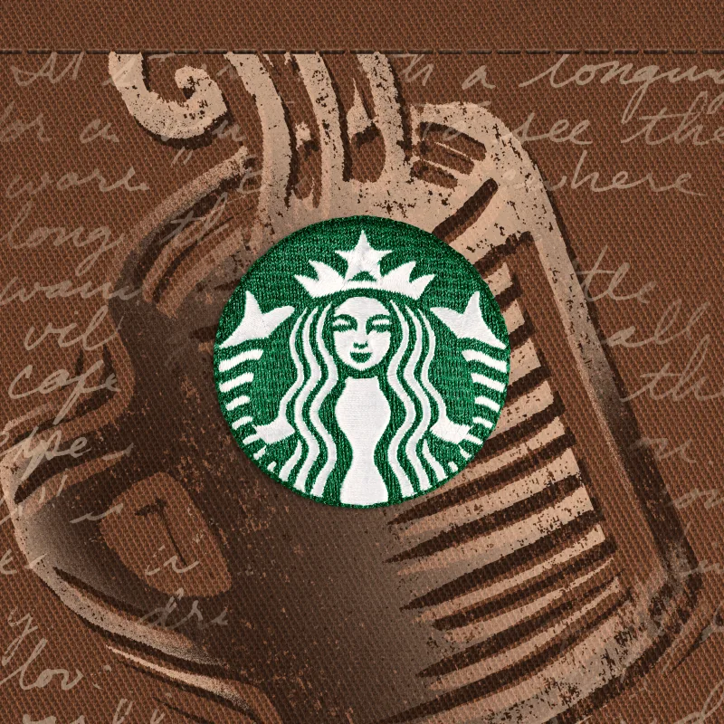 The Starbucks® Green Apron Stamp #474