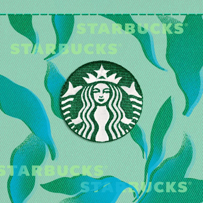 The Starbucks® Green Apron Stamp #873