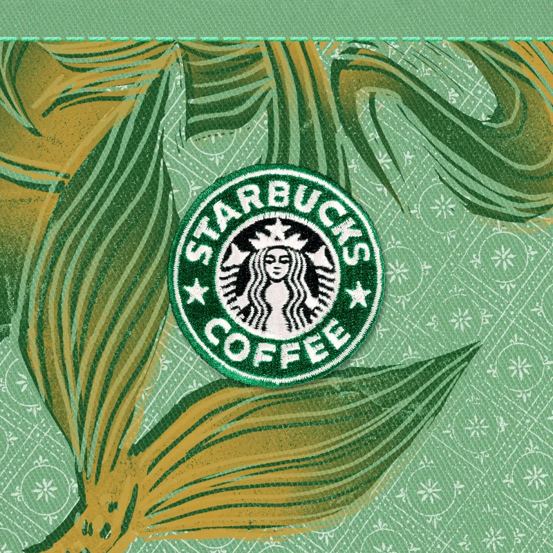The Starbucks® Green Apron Stamp #706