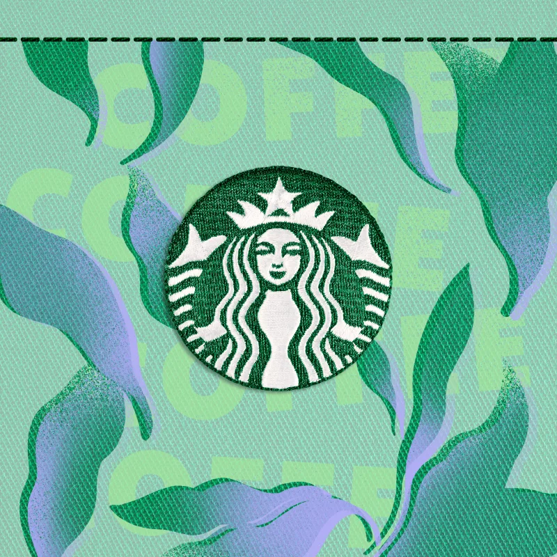 The Starbucks® Green Apron Stamp #669