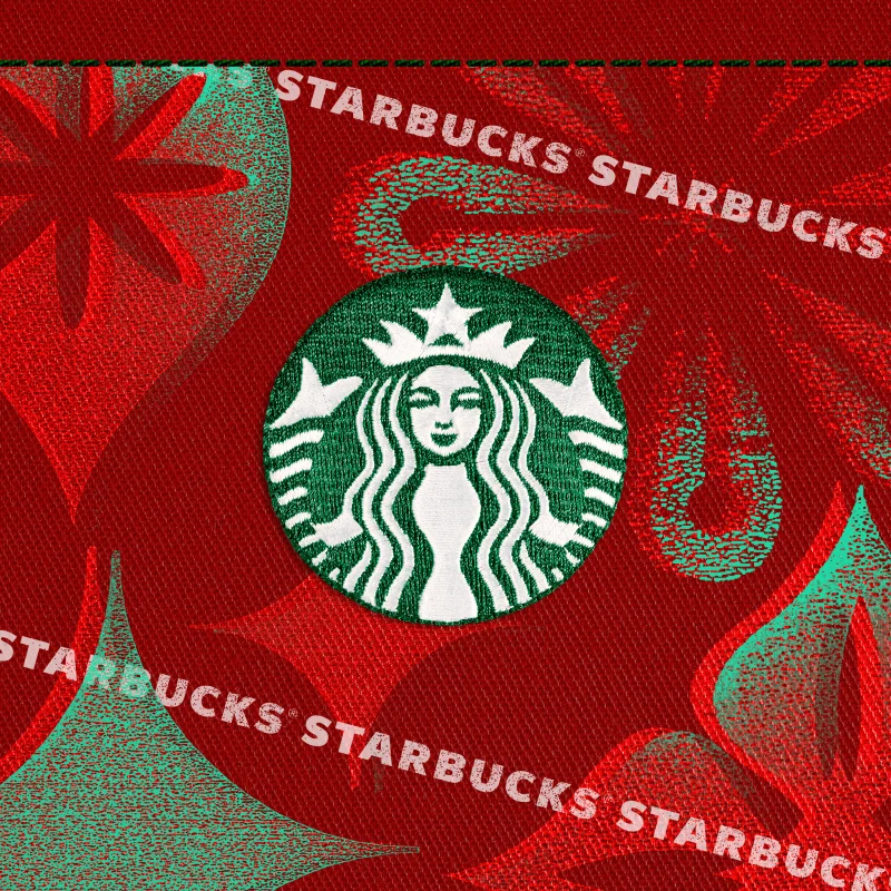 The Starbucks® Green Apron Stamp #850
