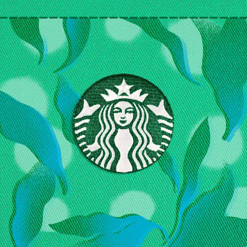 The Starbucks® Green Apron Stamp #867