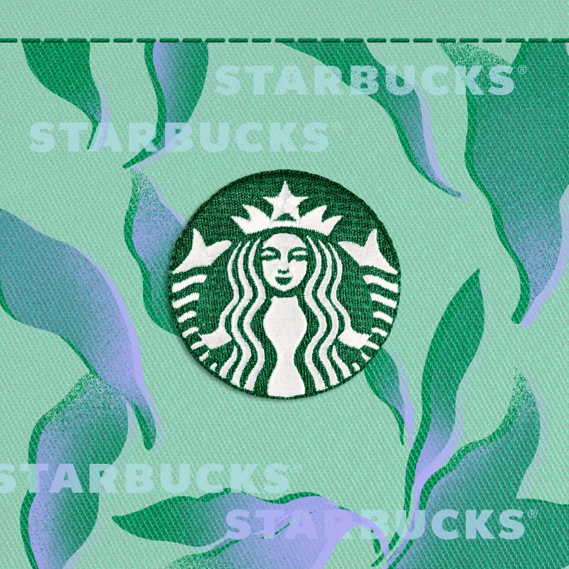 The Starbucks® Green Apron Stamp #1286