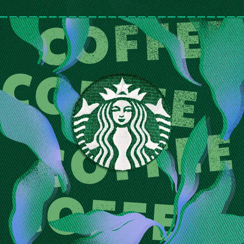 The Starbucks® Green Apron Stamp #1356