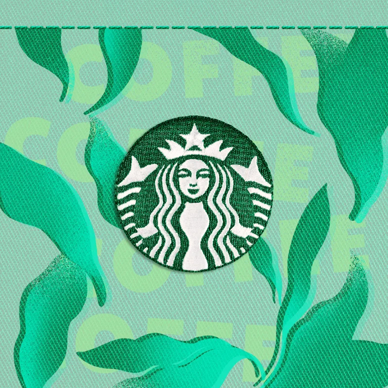 The Starbucks® Green Apron Stamp #1050
