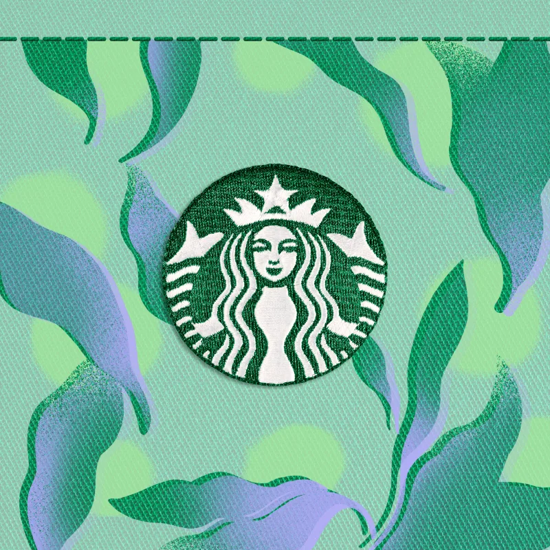 The Starbucks® Green Apron Stamp #1156