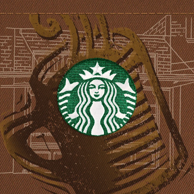 The Starbucks® Green Apron Stamp #1416