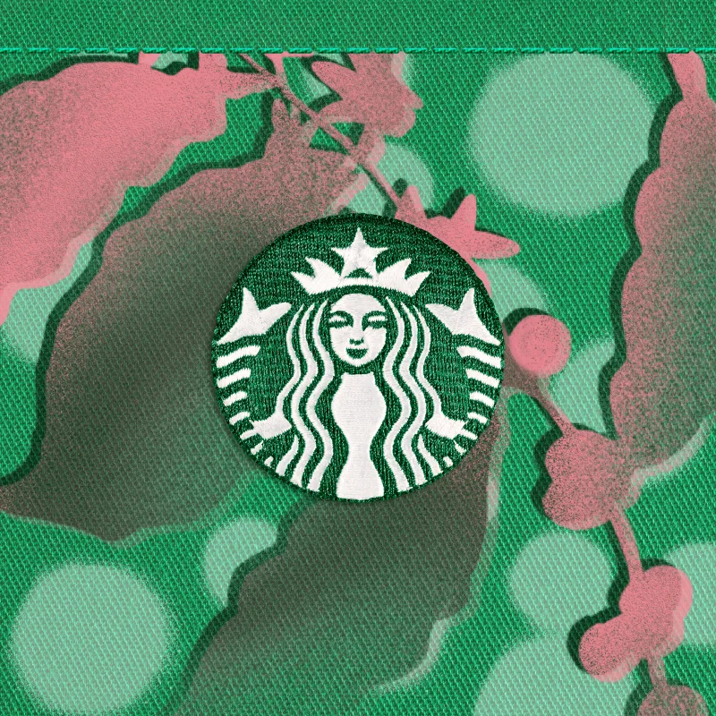 The Starbucks® Green Apron Stamp #1404