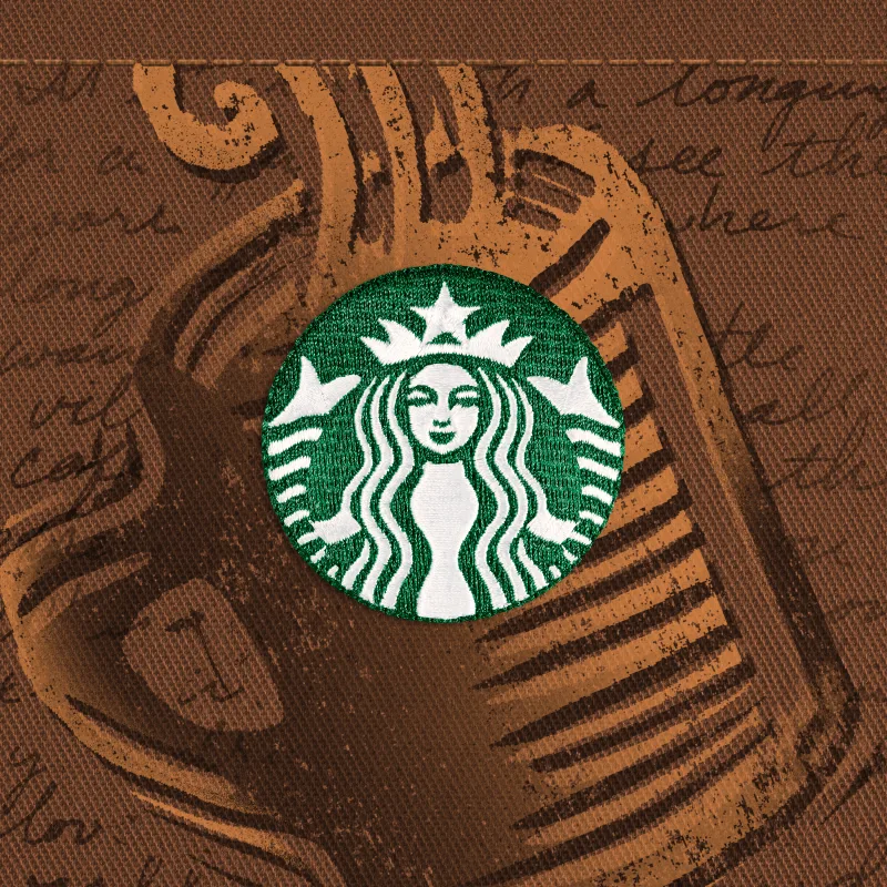 The Starbucks® Green Apron Stamp #1393