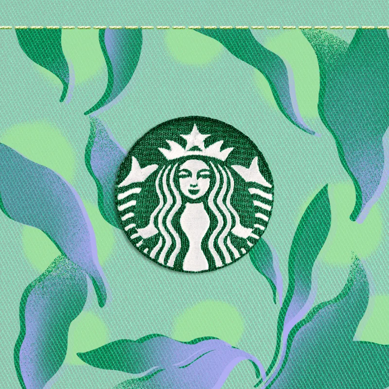 The Starbucks® Green Apron Stamp #1739