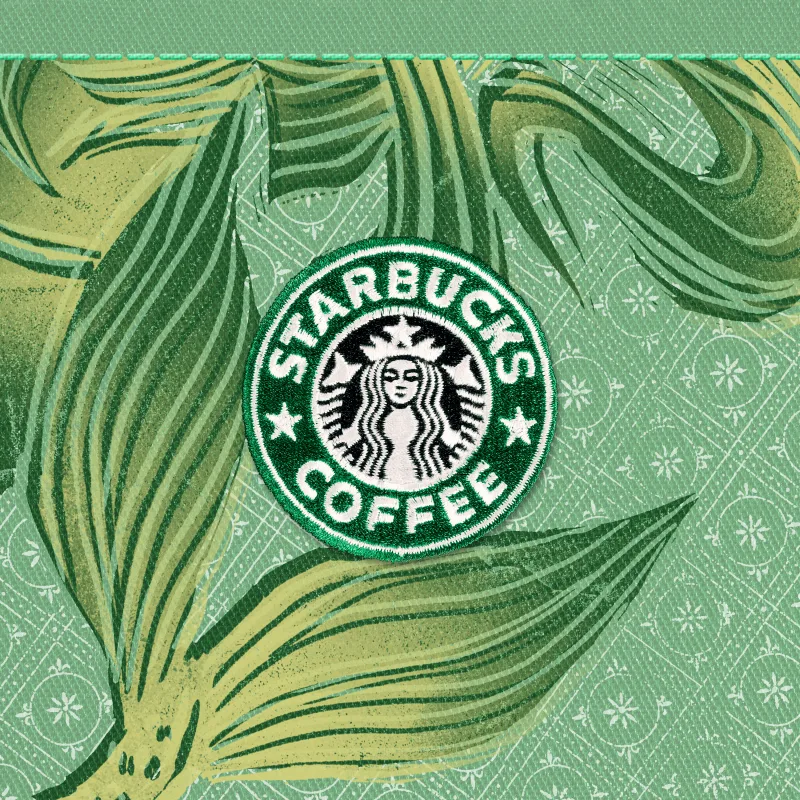 The Starbucks® Green Apron Stamp #1787