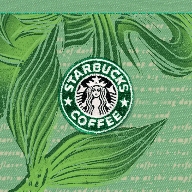 The Starbucks® Green Apron Stamp #1860