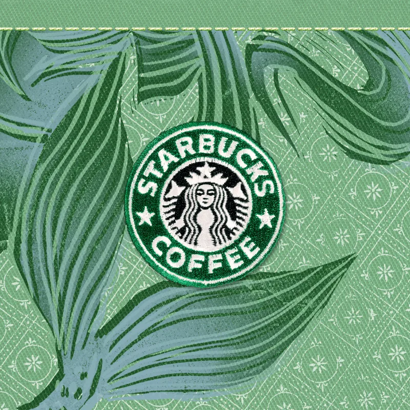 The Starbucks® Green Apron Stamp #1985