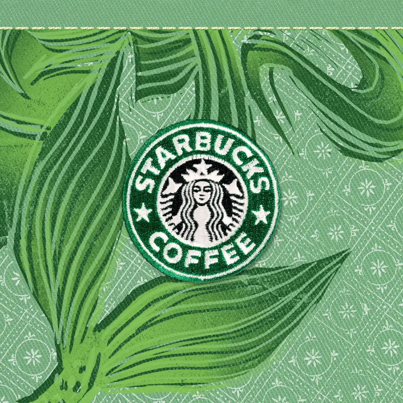 The Starbucks® Green Apron Stamp #1732