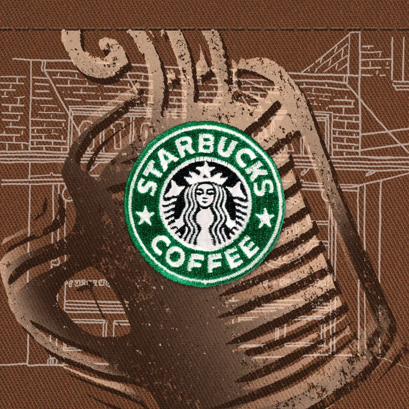 The Starbucks® Green Apron Stamp #1881