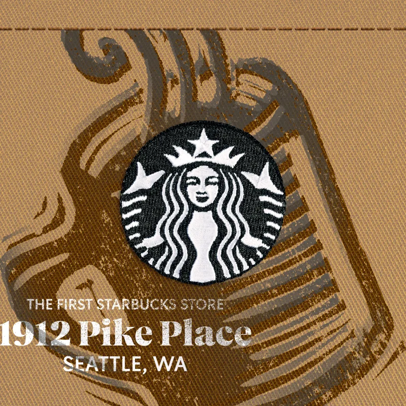 The Starbucks® Green Apron Stamp #1834