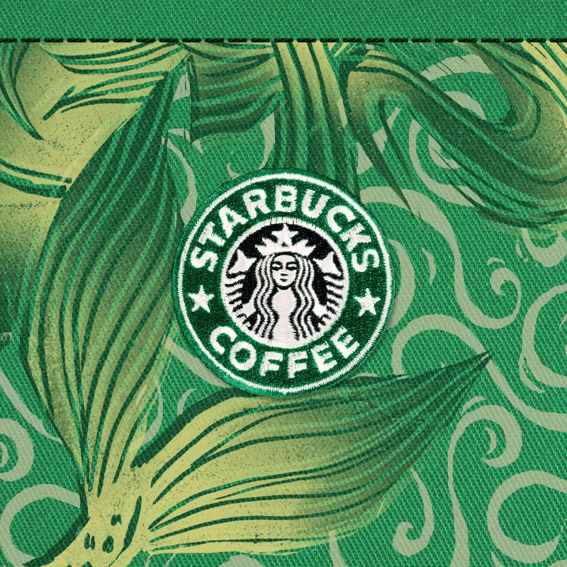 The Starbucks® Green Apron Stamp #1673