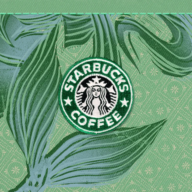 The Starbucks® Green Apron Stamp #2518