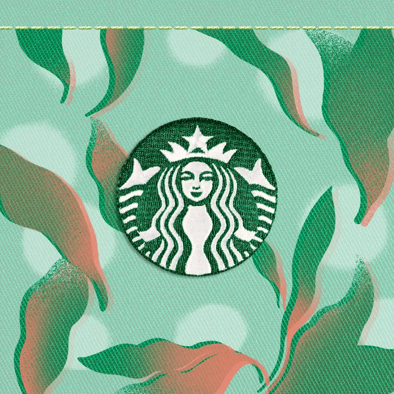 The Starbucks® Green Apron Stamp #2598