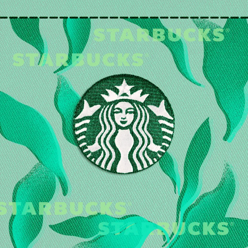 The Starbucks® Green Apron Stamp #2717