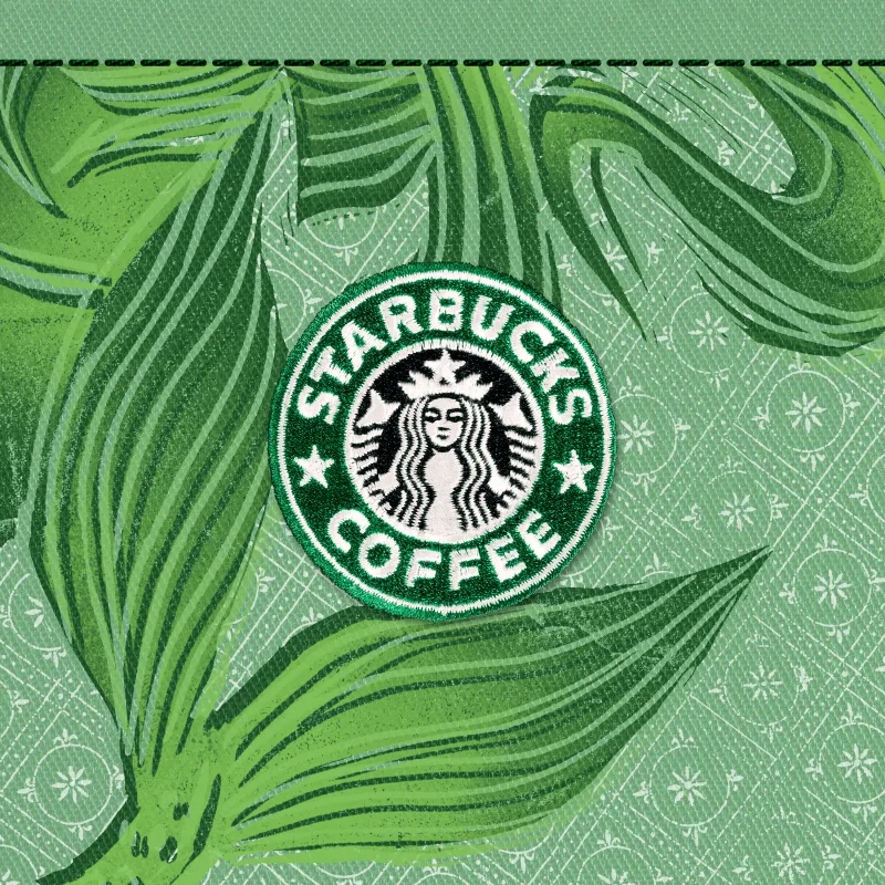 The Starbucks® Green Apron Stamp #2631