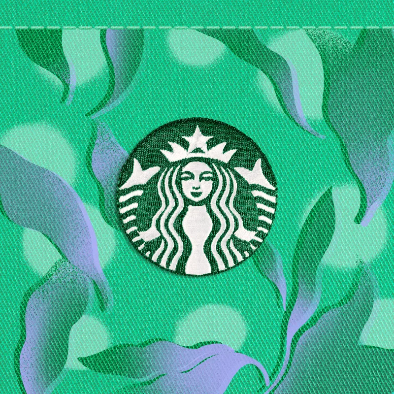 The Starbucks® Green Apron Stamp #2930