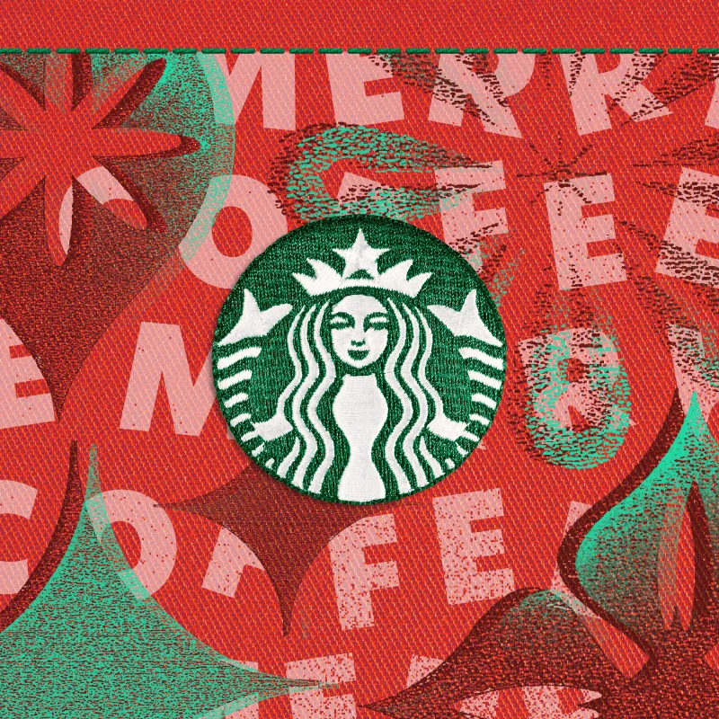 The Starbucks® Green Apron Stamp #2632