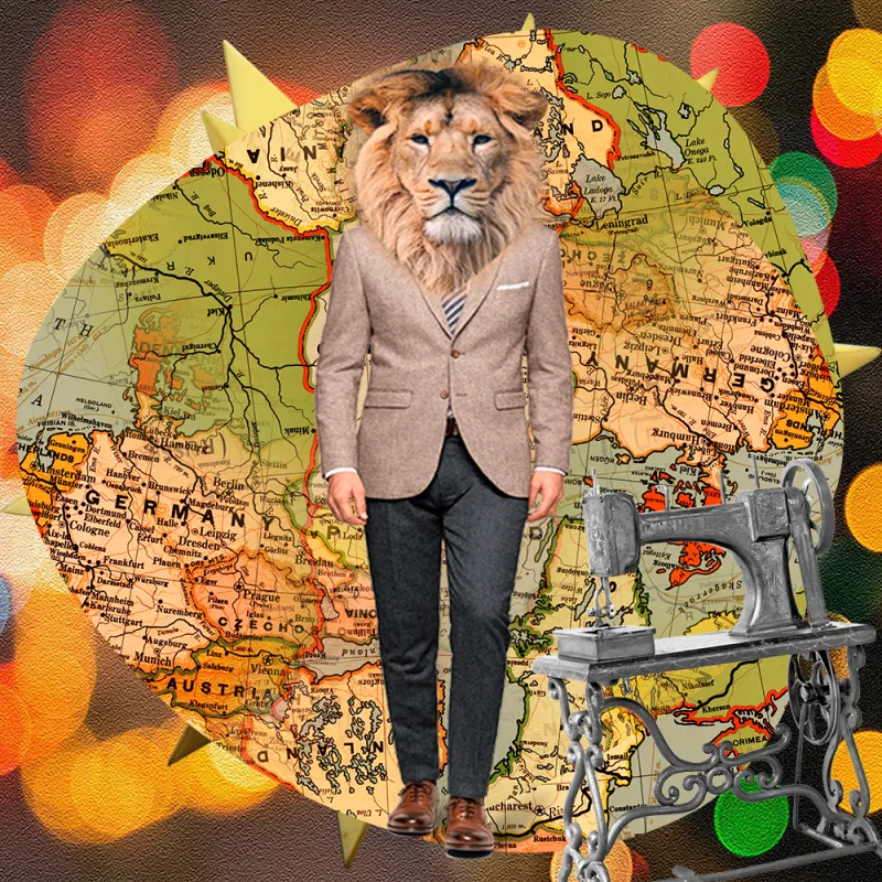#0004 fashion animal catwalk