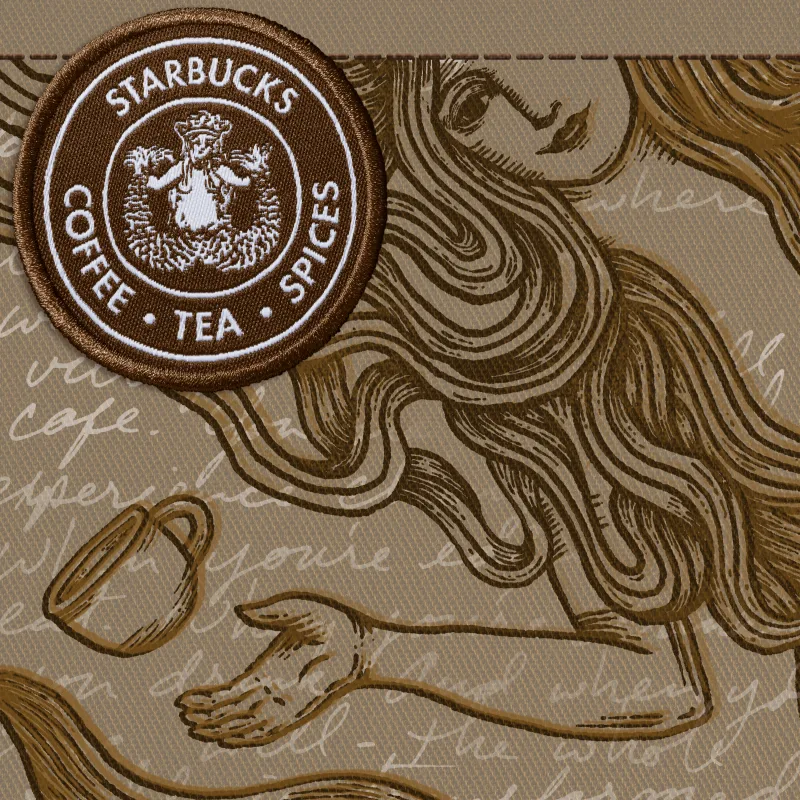 The Starbucks® Green Apron Stamp #2769