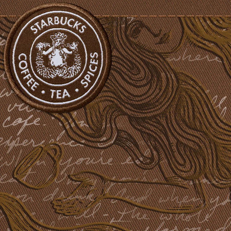 The Starbucks® Green Apron Stamp #844