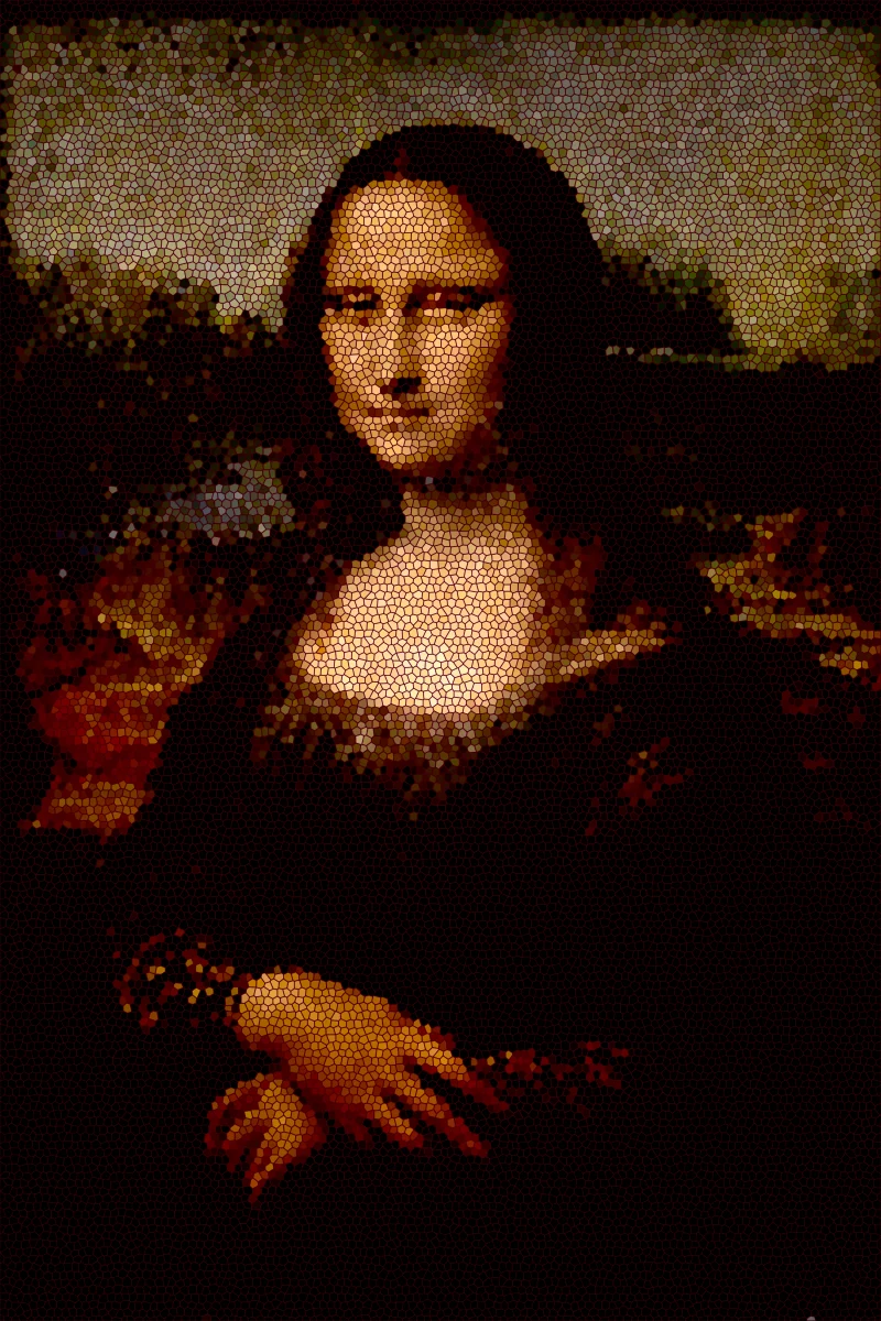 Mosaic Mona Lisa
