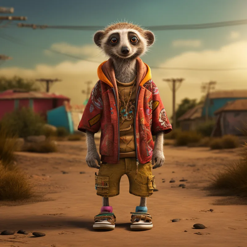 Hippie Meerkat Orion #2/4